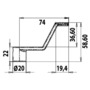 Flush turn latch for winch handle title=